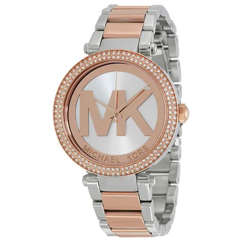 michael kors damen uhr mk6314|BRAND NEW Michael Kors Ladies Watch Parker Two Tone MK6314.